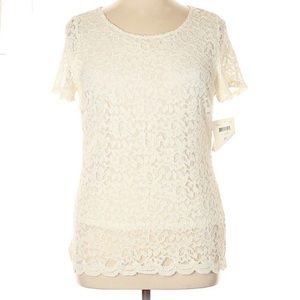 NWT Emma James Lace Top